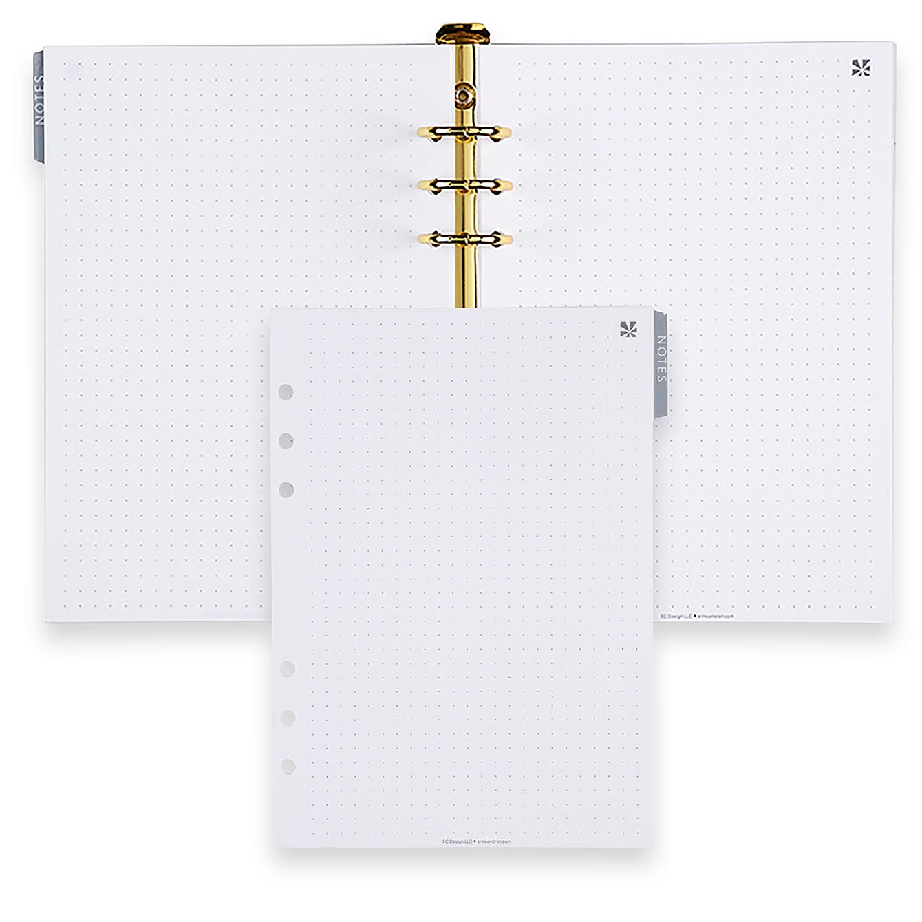 Dot_Grid_Pages_A5_Ring_Agenda_Inserts